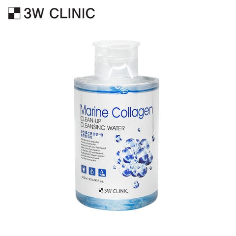 [3W Clinic] Marine Collagen Clean Up Cleansing Water 500ml