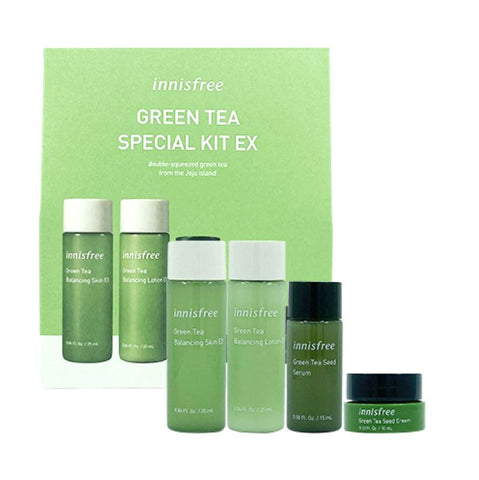 [Innisfree] Green Tea Special Kit (4 items)