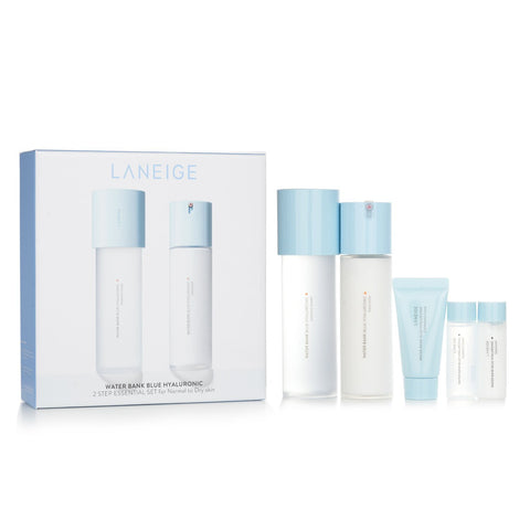 [LANEIGE] Water Bank Blue Hyaluronic 2 Step Essential Set**(For NORMAL to DRY Skin)**