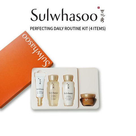 [Sulwhasoo] Perfecting Daily Routine Kit (4items)