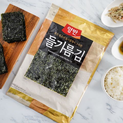 [YangBan] Roasted Seaweed Laver With Perilla Oil 20g