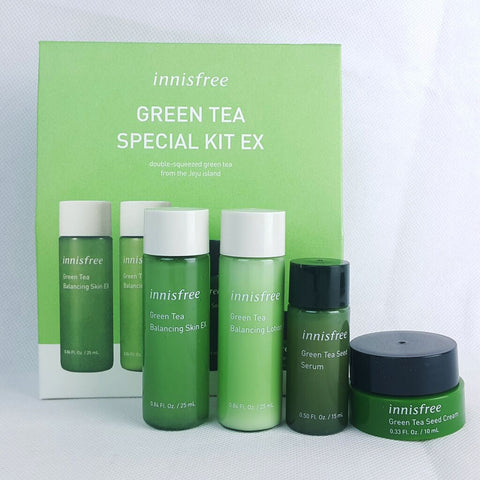 [INNISFREE] Green Tea Special Kit (4items)