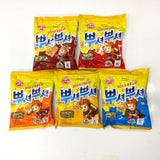 [OTTOGI]  Ppushu Ppushu Noodle Snacks 90g- Spicy Rice Cake Flavour