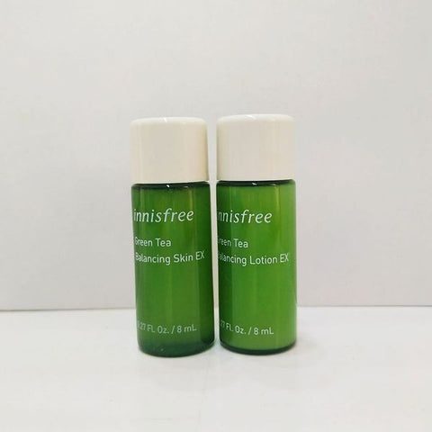 [INNISFREE] Green Tea Balancing Dual Kit (Skin+Lotion, without case)