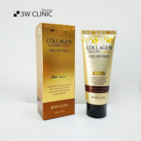 [3W CLINIC] Collagen & Luxury Gold Peel Off Pack 100g
