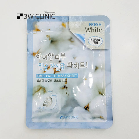 [3W CLINIC] Fresh Mask Sheet - White